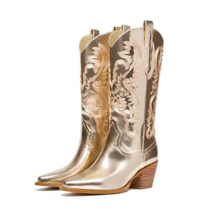 ANNIE Cowgirl Boots - Yehaw | Pink - Yehaw