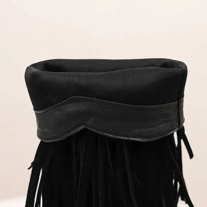 ARACELI Cowgirl Boots - Yehaw | Black - Yehaw