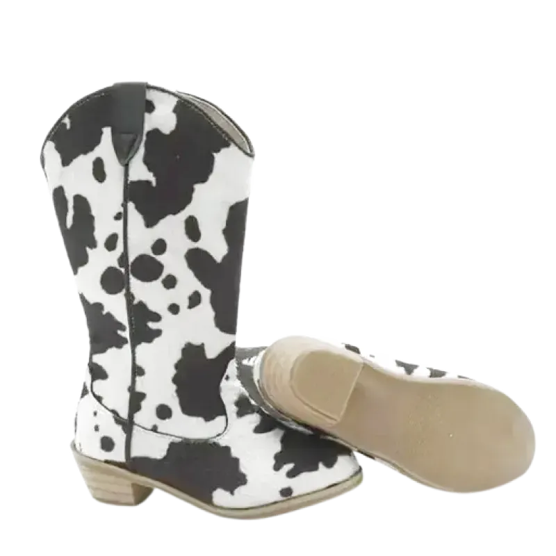 ARIZONA Kids Cowboy Boots - Soft PU leather | Stable & Easy to slip on - Yehaw