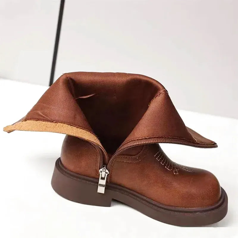 AUSTIN Kids Cowboy Boots - Soft PU leather | Stable & Easy to slip on - Yehaw