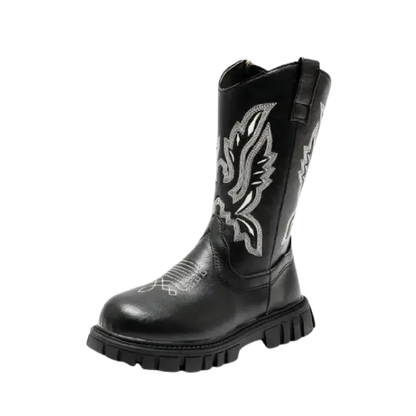 AUSTIN Kids Cowboy Boots - Soft PU leather | Stable & Easy to slip on - Yehaw