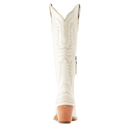 Autumn and Winter Pointed Thick High Heels, Knee Length Embroidered Western Cowboy Boots, Sizes 35-46 Women's Mid Length Boots - Yehaw 