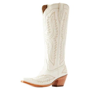 Autumn and Winter Pointed Thick High Heels, Knee Length Embroidered Western Cowboy Boots, Sizes 35-46 Women's Mid Length Boots - Yehaw 
