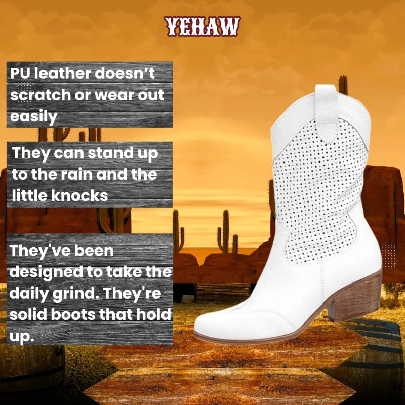 BARB Cowgirl Boots - Yehaw