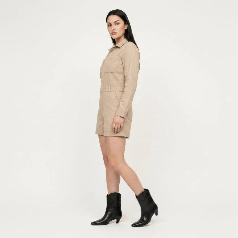 Model wearing Yehaw BERTA black vegan leather ankle cowboy boots with a square toe and medium heel.