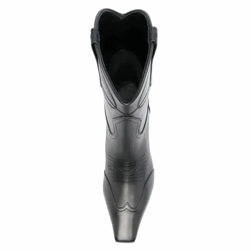 BERTA Cowgirl Boots - Yehaw | Black - Yehaw