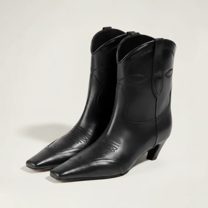 BERTA Cowgirl Boots - Yehaw | Black - Yehaw