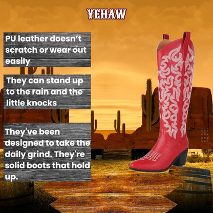 BETTY Cowgirl Boots - Yehaw
