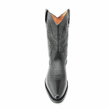BUTCH Mens Cowboy Boots - Yehaw | Black - Yehaw 