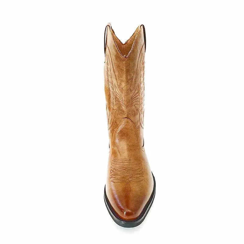 BUTCH Mens Cowboy Boots - Yehaw | Brown - Yehaw 