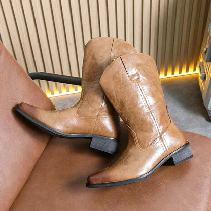 BUTCH Mens Cowboy Boots - Yehaw | Brown - Yehaw 