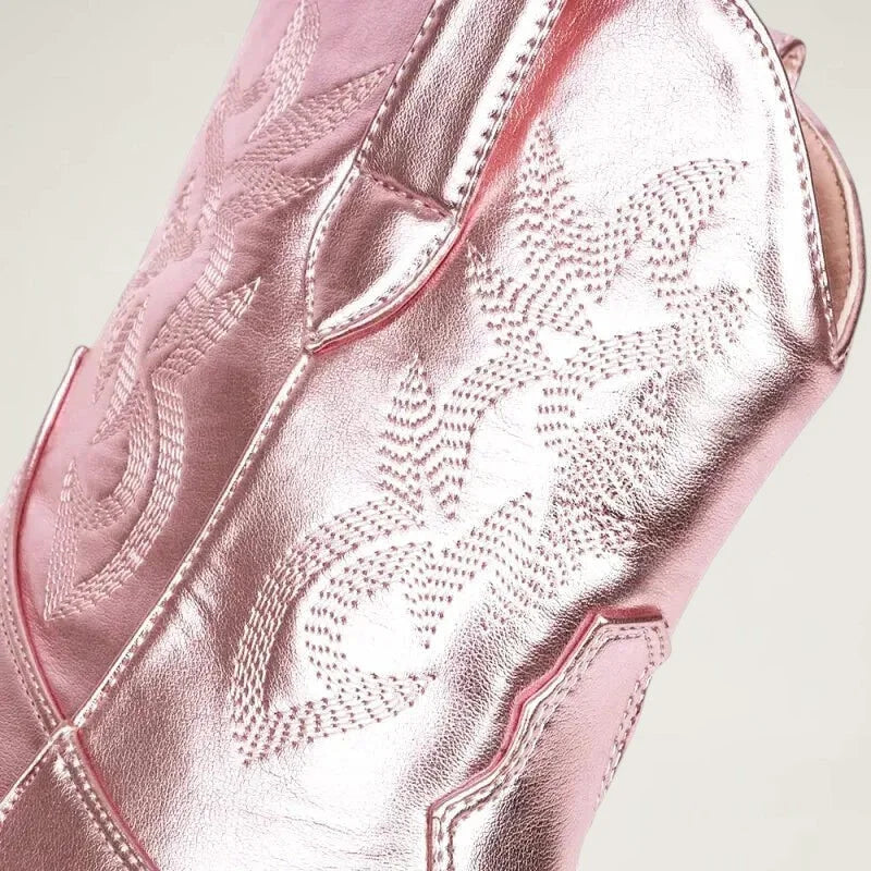 CARLA Cowgirl Boots - Yehaw | Pink - Yehaw