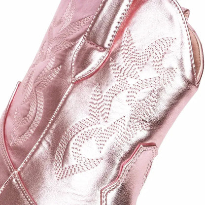 CARLA Cowgirl Boots - Yehaw | Pink - Yehaw