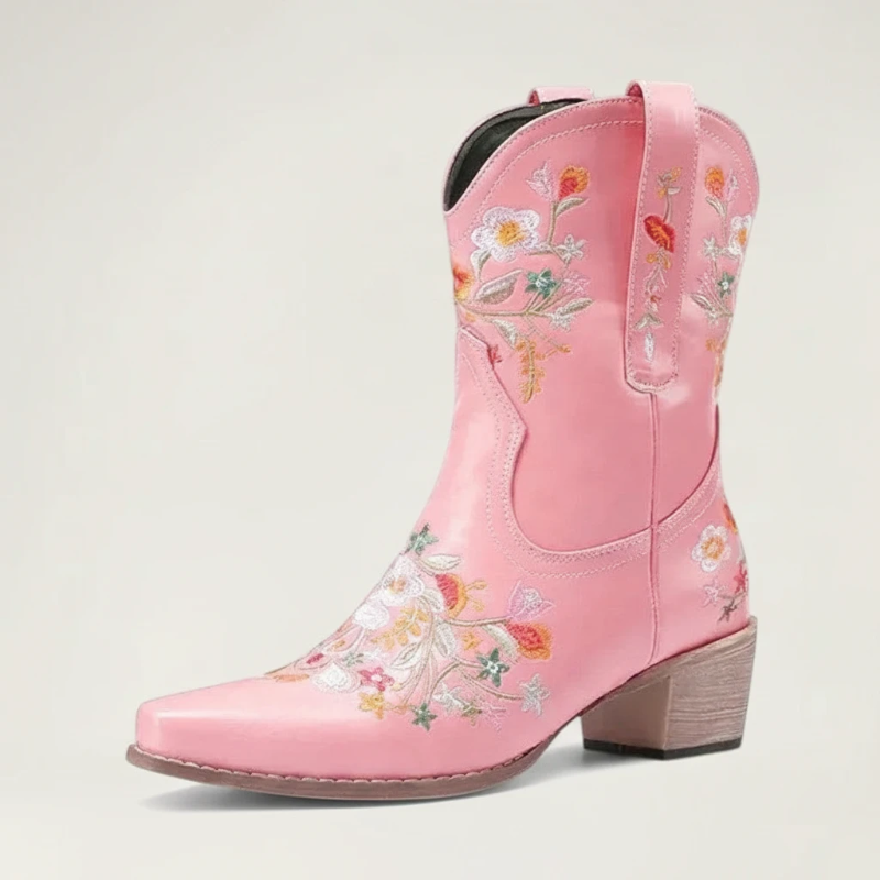 CARMEN Cowgirl Boots - Yehaw | Pink - Yehaw