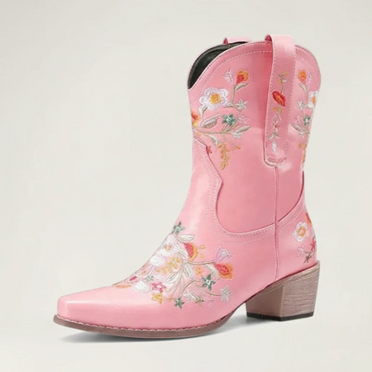 CARMEN Cowgirl Boots - Yehaw | Pink - Yehaw