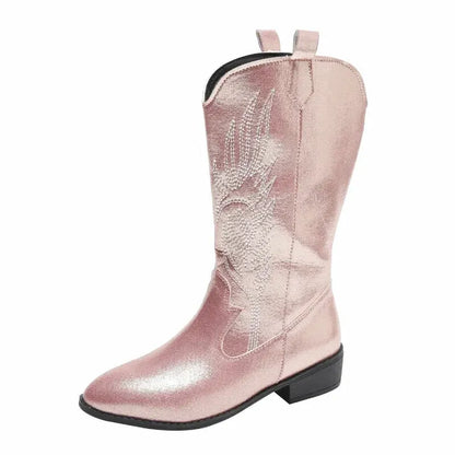 CATALINA Cowgirl Boots - Yehaw | Pink - Yehaw