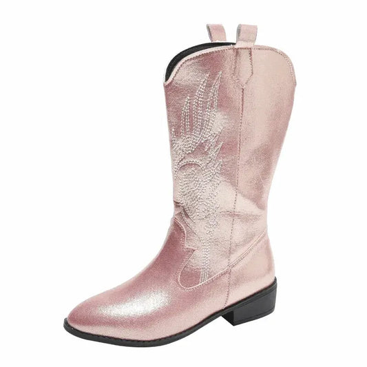 CATALINA Cowgirl Boots - Yehaw | Pink - Yehaw