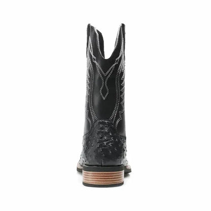 CHARRO Mens Cowboy Boots - Yehaw | Black - Yehaw 