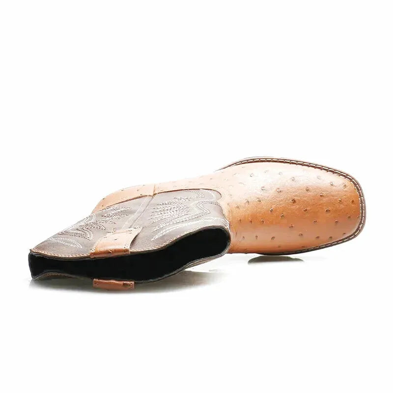 CHARRO Mens Cowboy Boots - Yehaw | Brown - Yehaw 