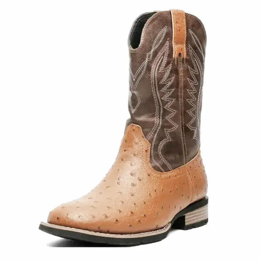 CHARRO Mens Cowboy Boots - Yehaw | Brown - Yehaw 