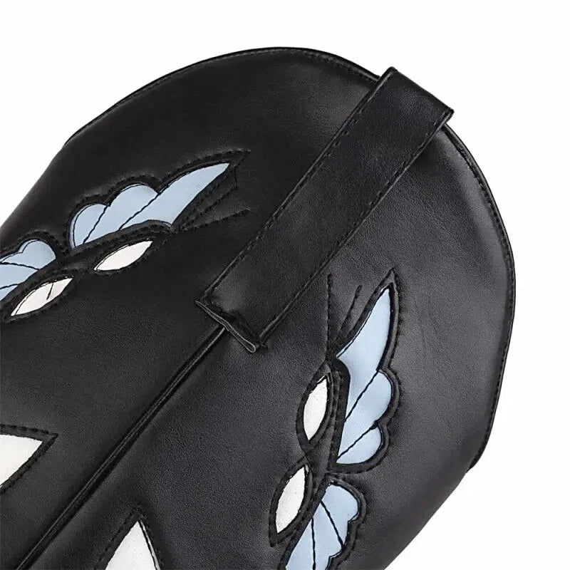 CLARA Cowgirl Boots - Yehaw | Black & Butterfly Blue - Yehaw