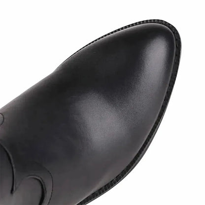CLARA Cowgirl Boots - Yehaw | Black & Butterfly Blue - Yehaw