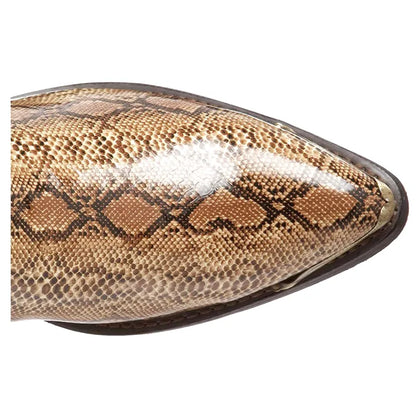 CLAY Mens Cowboy Boots - Crocodile PU leather | Stable and Strong - Yehaw