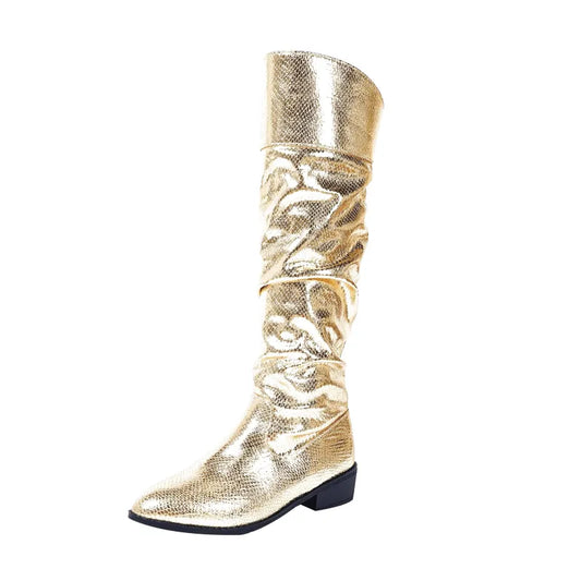 CLEM Cowgirl Boots - Yehaw | Gold - Yehaw