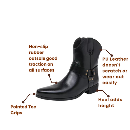Remington Mens Cowboy Boots - Virile Design | Everyday Strength