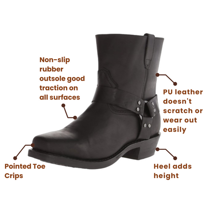 Denver Mens Cowboy Boots - Rugged Look | Long-Lasting Build