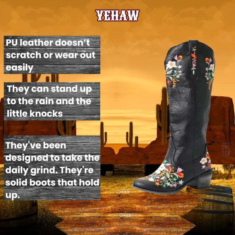 DAISY Cowgirl Boots - Yehaw