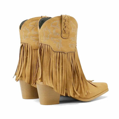 DALIA Cowgirl Boots - Yehaw | Brown - Yehaw