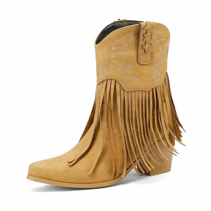 DALIA Cowgirl Boots - Yehaw | Brown - Yehaw