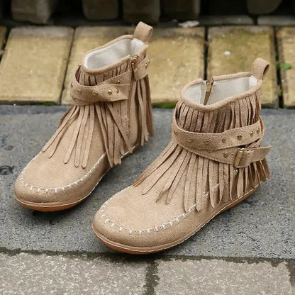 DELLA Cowgirl Boots - Yehaw | Beige - Yehaw