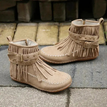DELLA Cowgirl Boots - Yehaw | Beige - Yehaw