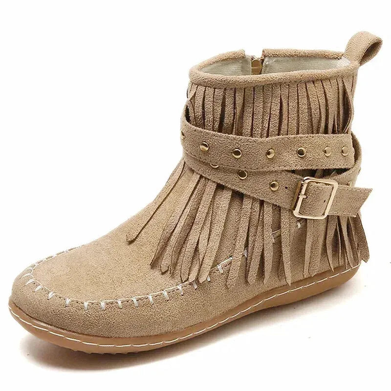 DELLA Cowgirl Boots - Yehaw | Beige - Yehaw