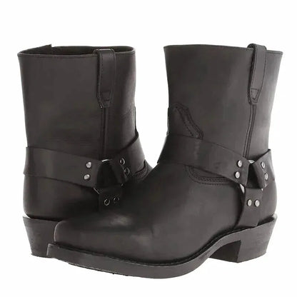 DENVER Mens Cowboy Boots - Yehaw | Black - Yehaw