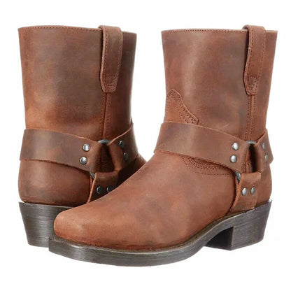 DENVER Mens Cowboy Boots - Yehaw | Brown - Yehaw
