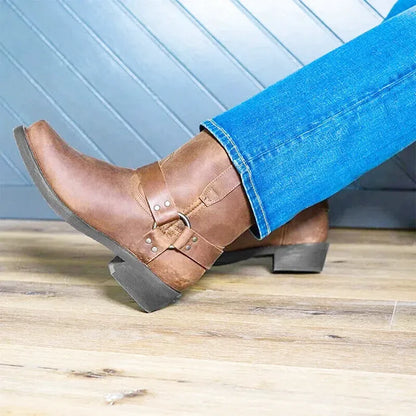 DENVER Mens Cowboy Boots - Yehaw | Brown - Yehaw