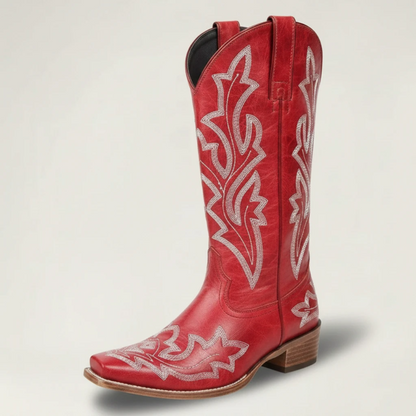 FANNY Cowgirl Boots - Yehaw | Red - Yehaw