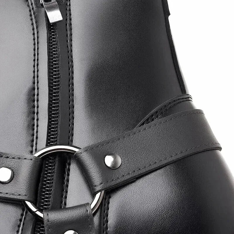 GEORGE Mens Cowboy Boots - Yehaw | Black - Yehaw