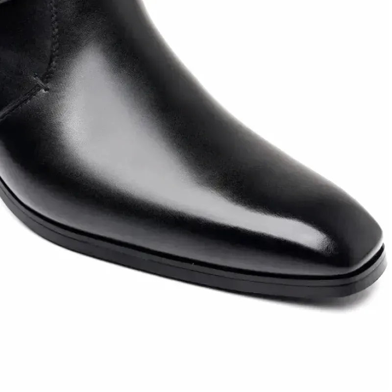 GEORGE Mens Cowboy Boots - Yehaw | Black - Yehaw