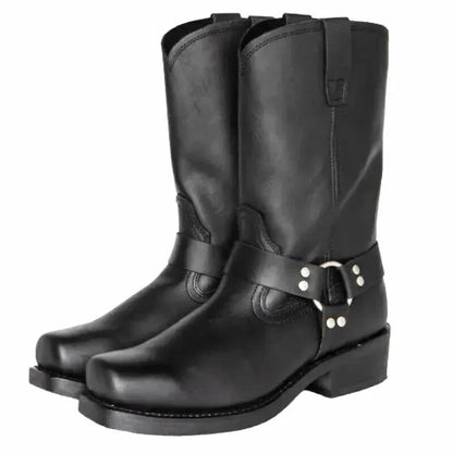 GHOST Mens Cowboy Boots - Yehaw | Black - Yehaw