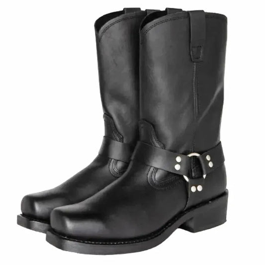 GHOST Mens Cowboy Boots - Yehaw | Black - Yehaw
