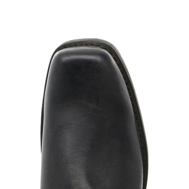 GHOST Mens Cowboy Boots - PU Leather | Reliable & Clean Look - Yehaw