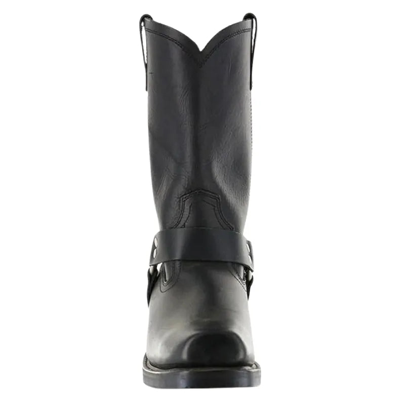 GHOST Mens Cowboy Boots - PU Leather | Reliable & Clean Look - Yehaw