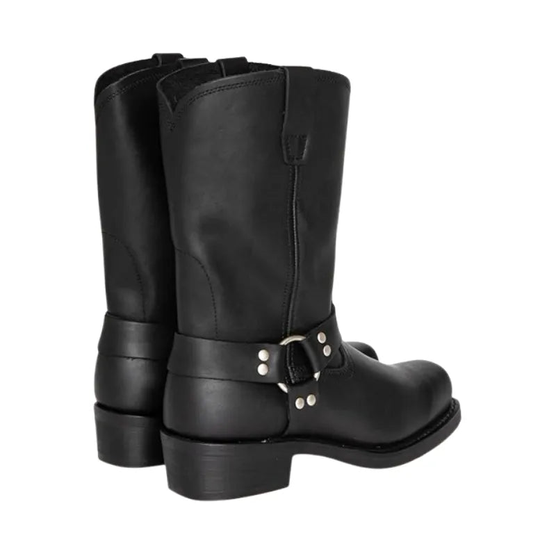 GHOST Mens Cowboy Boots - PU Leather | Reliable & Clean Look - Yehaw