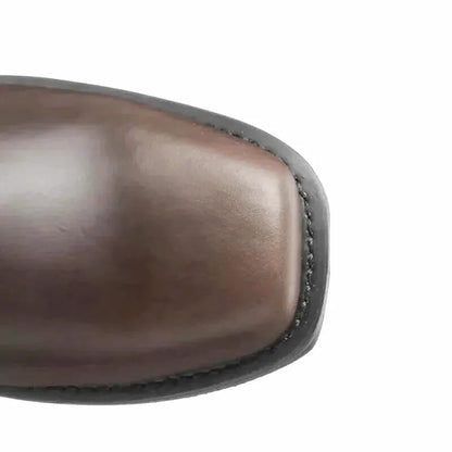 GHOST Mens Cowboy Boots - Yehaw | Dark Brown - Yehaw