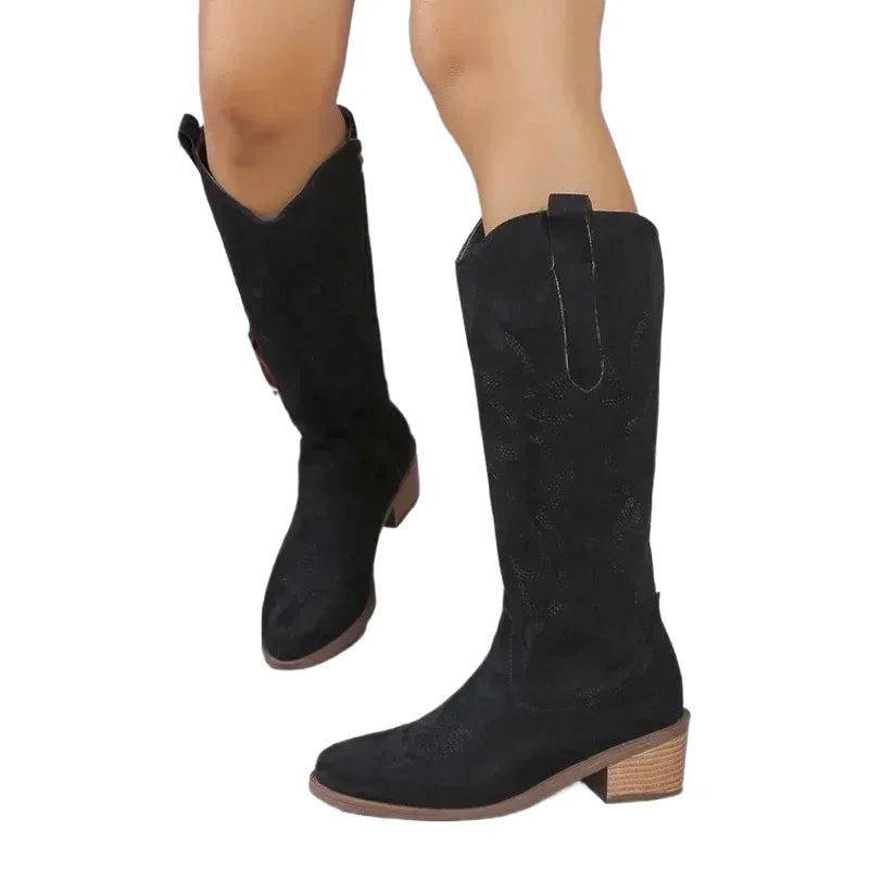 HARPER Cowgirl Boots - Resistant PU leather | Freedom Everyday - Yehaw