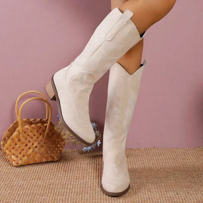 HARPER Cowgirl Boots - Resistant PU leather | Freedom Everyday - Yehaw